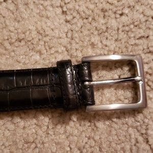 Black Mens Belt, Brooks Brothers